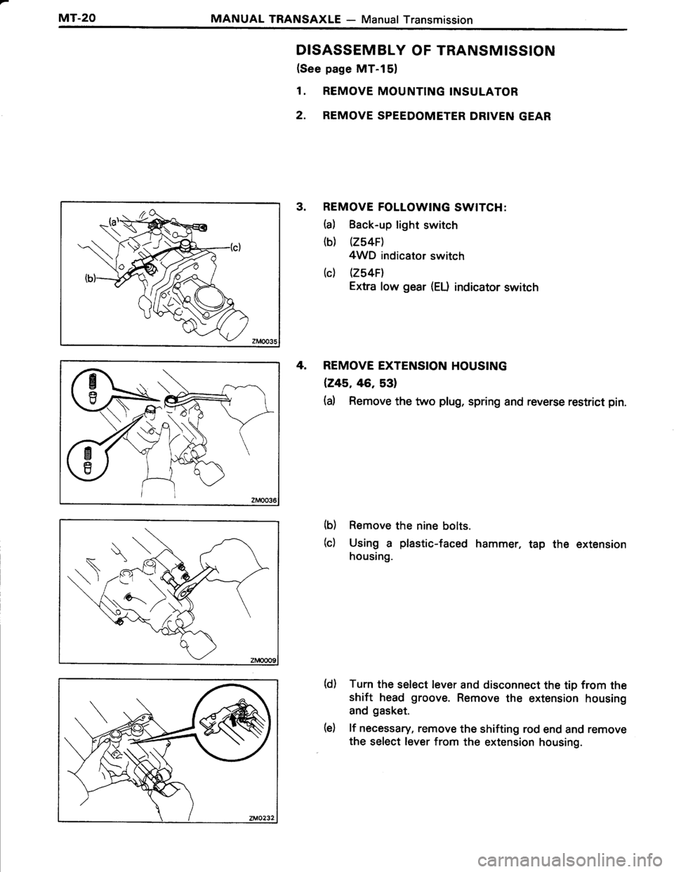TOYOTA TERCEL 1985 Repair Manual TOYOTA TERCEL 1985 Repair Manual