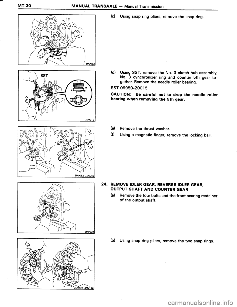 TOYOTA TERCEL 1985 Repair Manual TOYOTA TERCEL 1985 Repair Manual