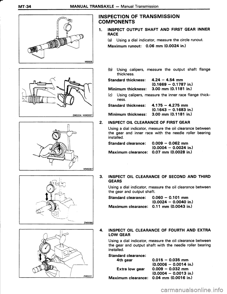 TOYOTA TERCEL 1985 Repair Manual TOYOTA TERCEL 1985 Repair Manual