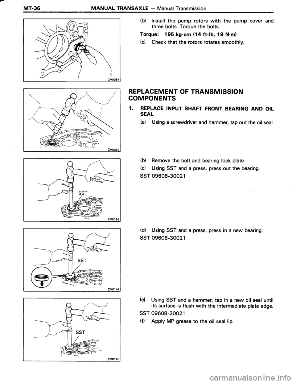 TOYOTA TERCEL 1985 Repair Manual TOYOTA TERCEL 1985 Repair Manual