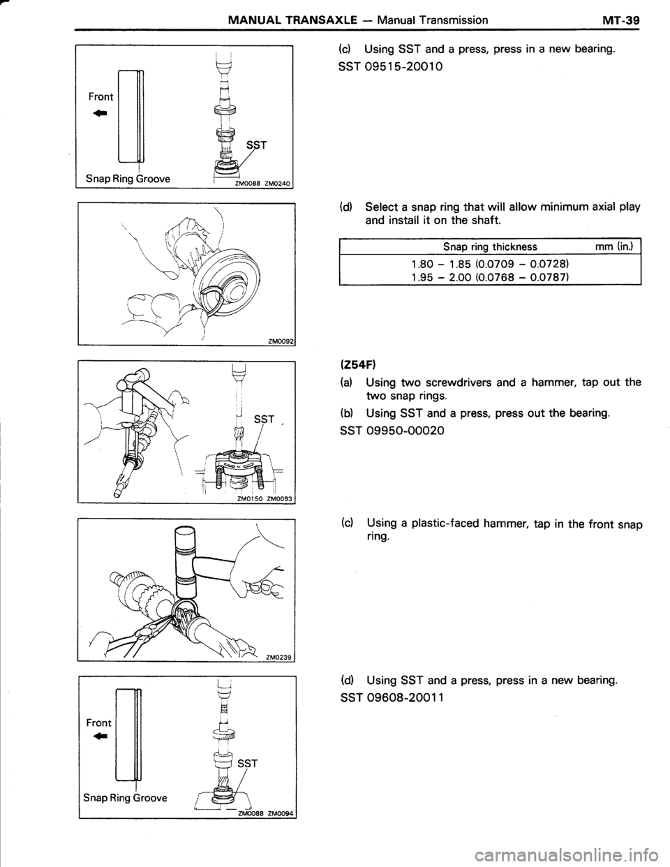 TOYOTA TERCEL 1985 Repair Manual TOYOTA TERCEL 1985 Repair Manual