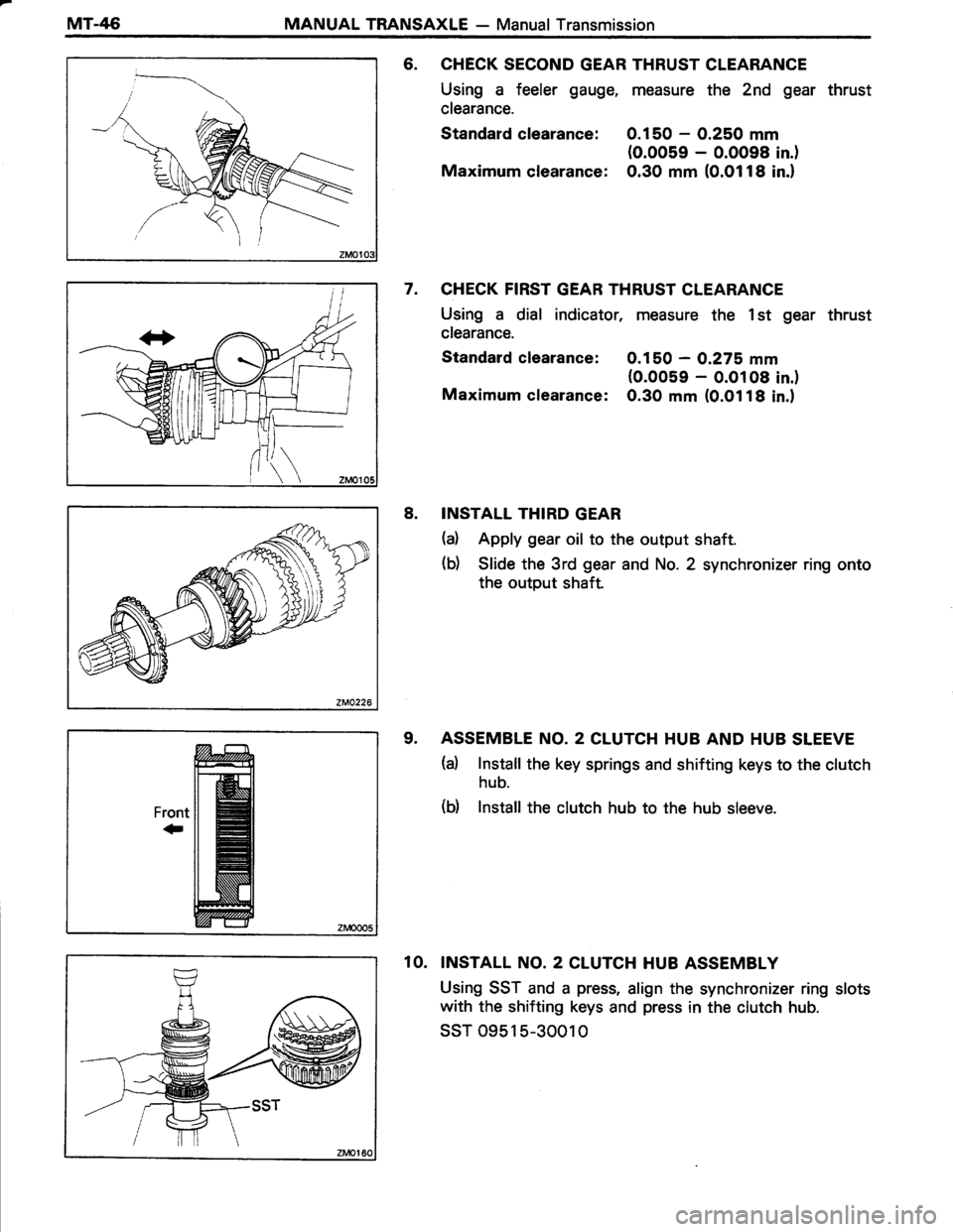 TOYOTA TERCEL 1985 Repair Manual TOYOTA TERCEL 1985 Repair Manual