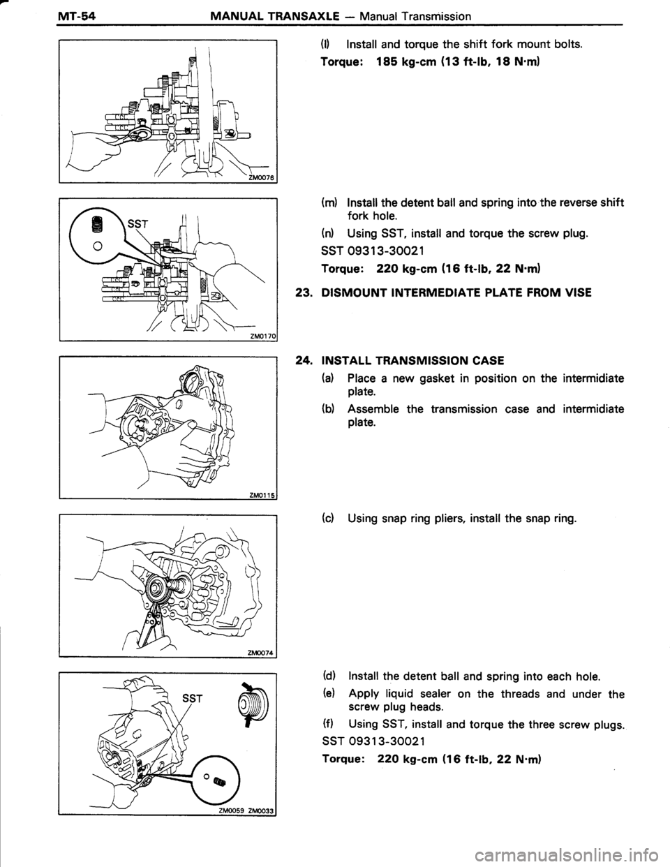 TOYOTA TERCEL 1985 Repair Manual TOYOTA TERCEL 1985 Repair Manual