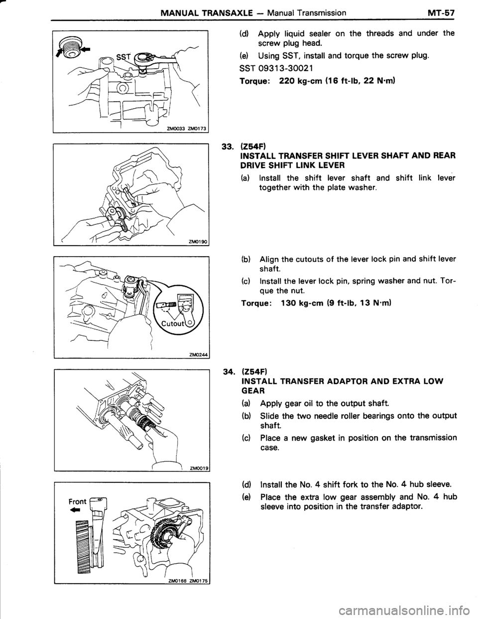 TOYOTA TERCEL 1985 Repair Manual TOYOTA TERCEL 1985 Repair Manual
