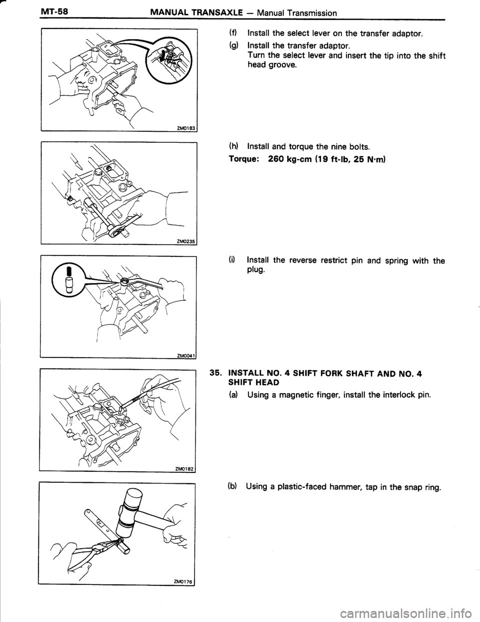 TOYOTA TERCEL 1985 Repair Manual TOYOTA TERCEL 1985 Repair Manual