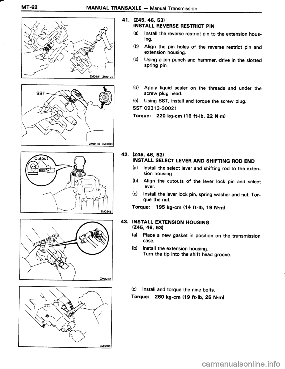 TOYOTA TERCEL 1985 Repair Manual TOYOTA TERCEL 1985 Repair Manual