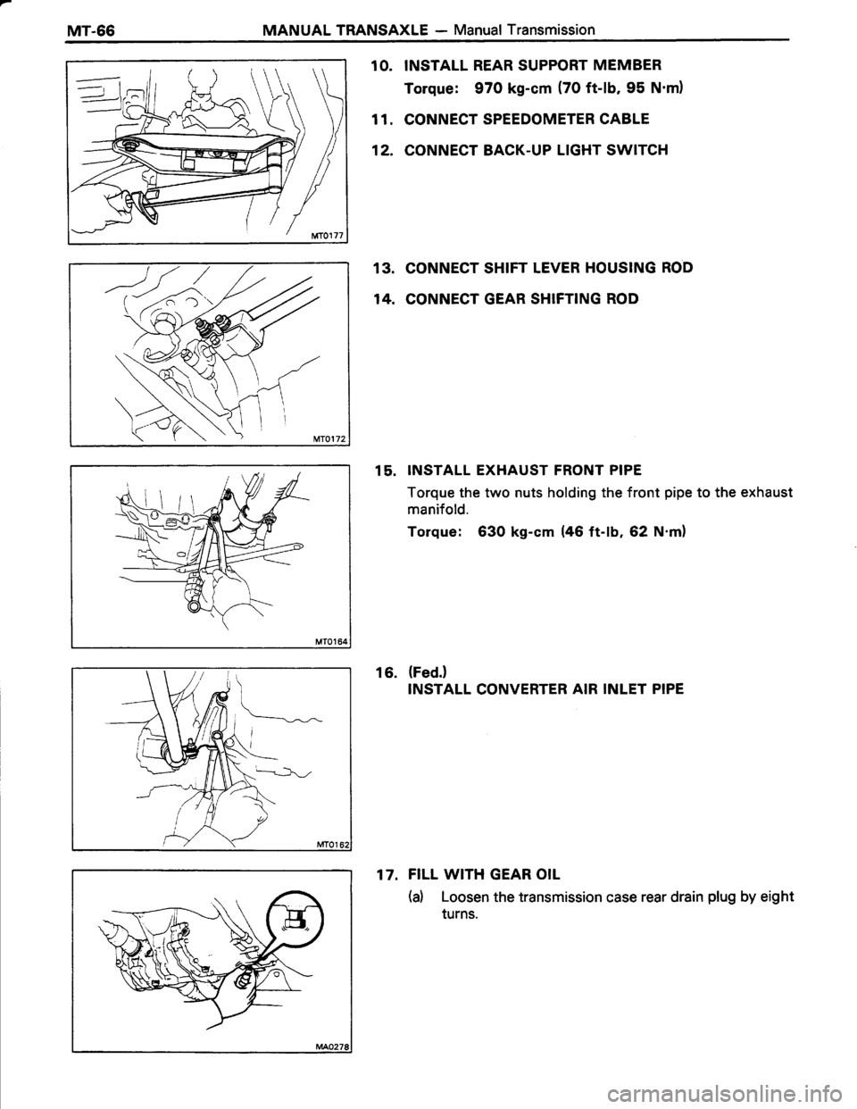 TOYOTA TERCEL 1985 Repair Manual TOYOTA TERCEL 1985 Repair Manual