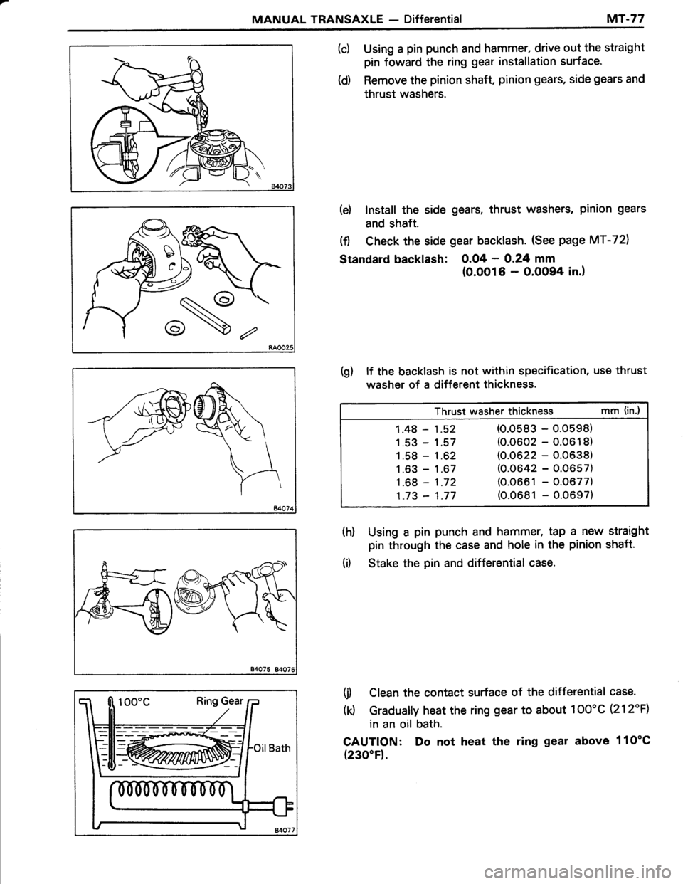 TOYOTA TERCEL 1985 Repair Manual TOYOTA TERCEL 1985 Repair Manual