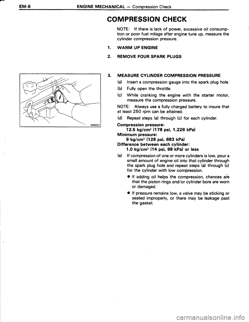 TOYOTA TERCEL 1985 Owners Guide TOYOTA TERCEL 1985 Owners Guide