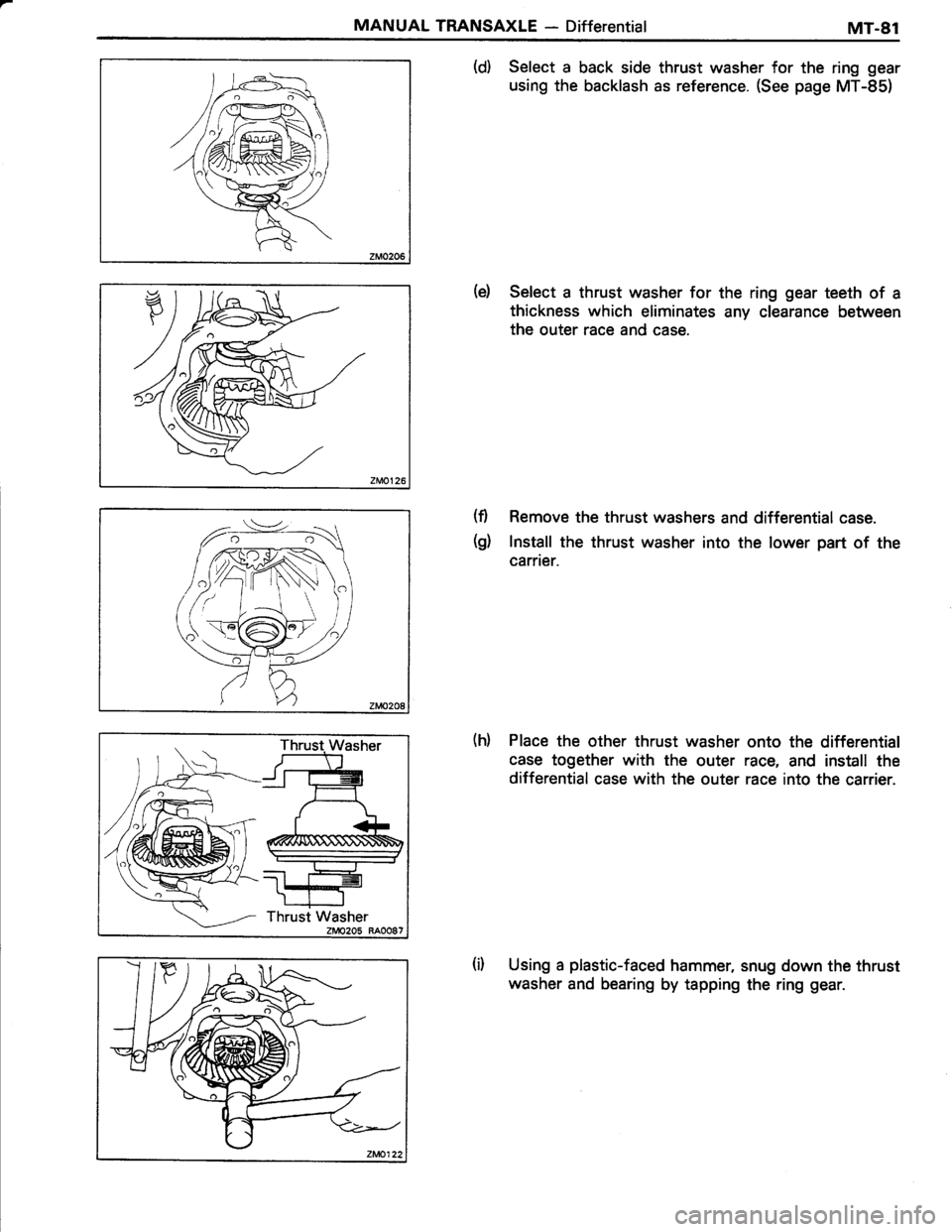 TOYOTA TERCEL 1985 Repair Manual TOYOTA TERCEL 1985 Repair Manual