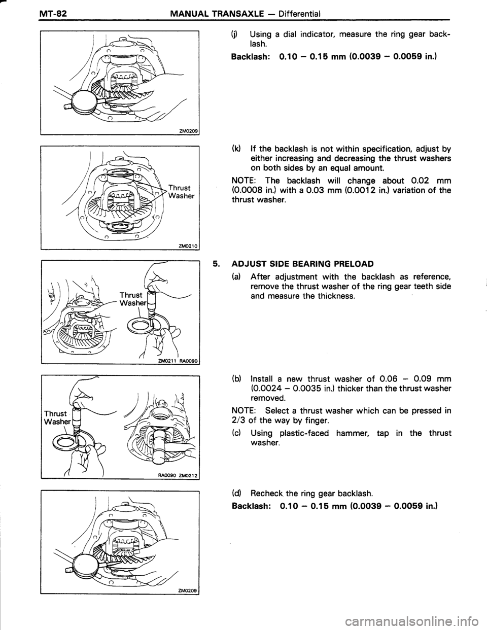 TOYOTA TERCEL 1985 Repair Manual TOYOTA TERCEL 1985 Repair Manual