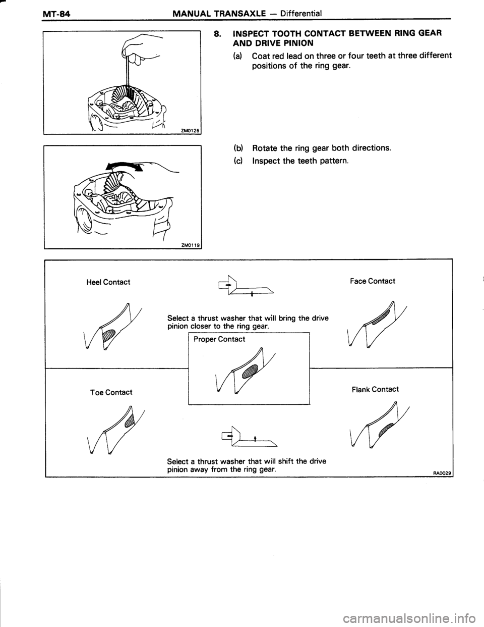 TOYOTA TERCEL 1985 Repair Manual TOYOTA TERCEL 1985 Repair Manual