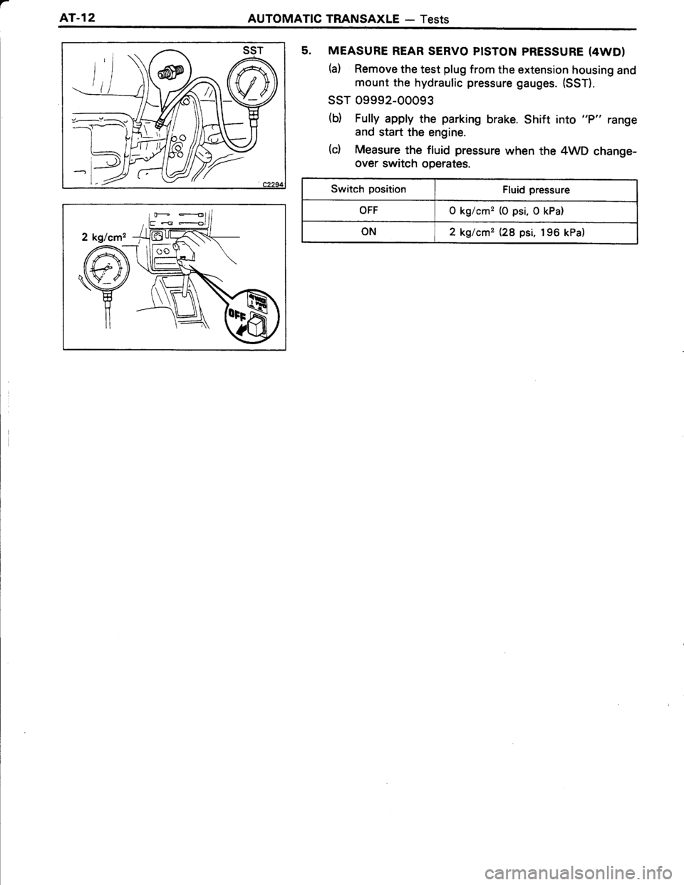 TOYOTA TERCEL 1985 Repair Manual TOYOTA TERCEL 1985 Repair Manual