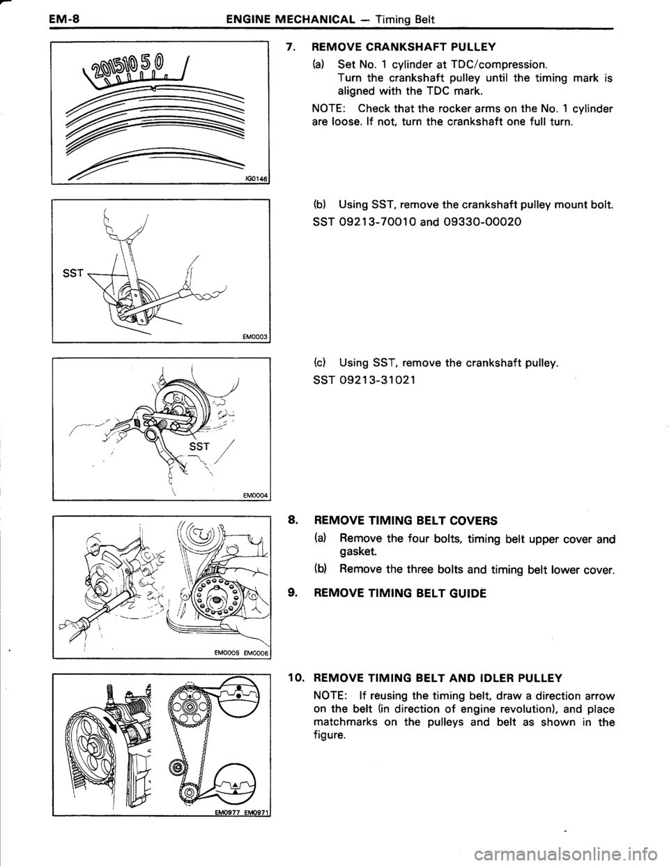 TOYOTA TERCEL 1985 Owners Guide TOYOTA TERCEL 1985 Owners Guide