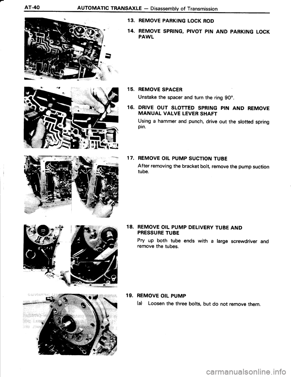 TOYOTA TERCEL 1985 Repair Manual TOYOTA TERCEL 1985 Repair Manual