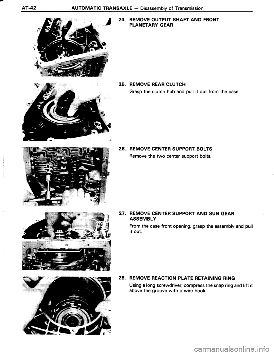 TOYOTA TERCEL 1985 Repair Manual TOYOTA TERCEL 1985 Repair Manual