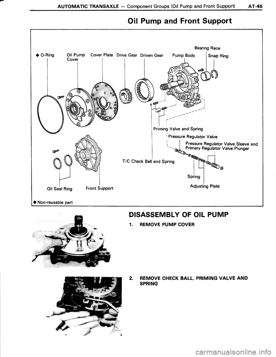 TOYOTA TERCEL 1985  Repair Manual 