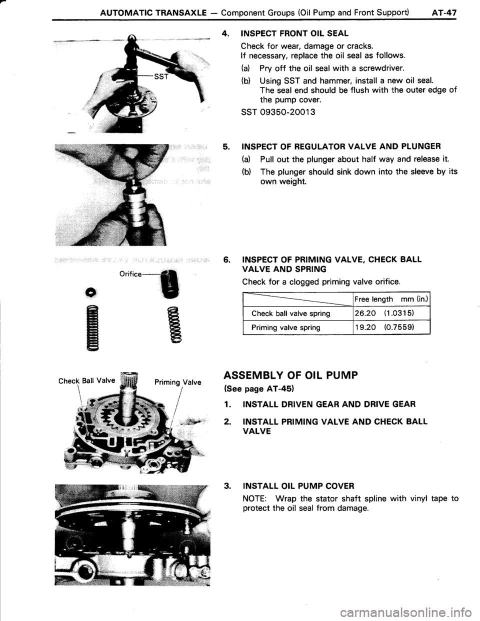 TOYOTA TERCEL 1985  Repair Manual 