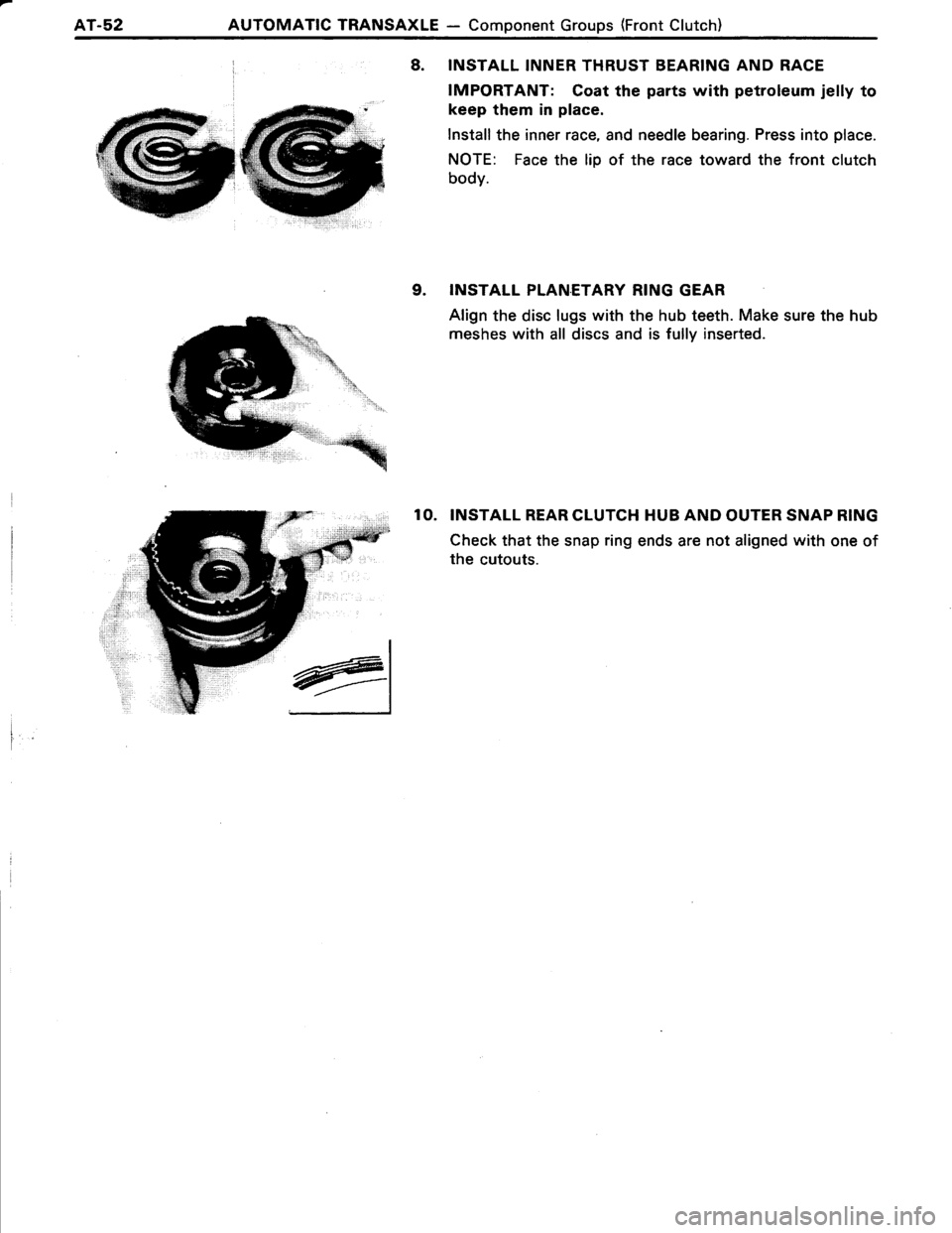 TOYOTA TERCEL 1985  Repair Manual 
