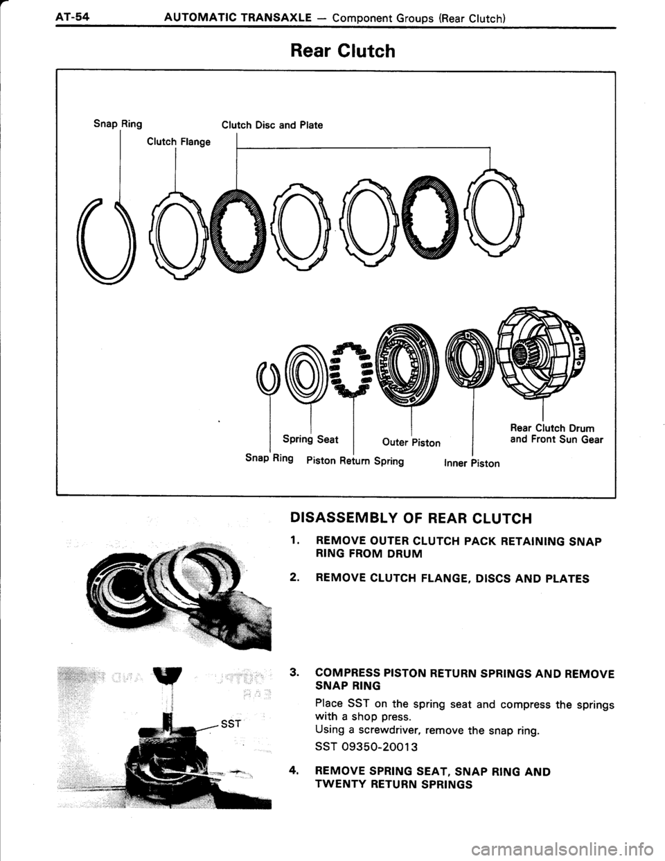 TOYOTA TERCEL 1985  Repair Manual 