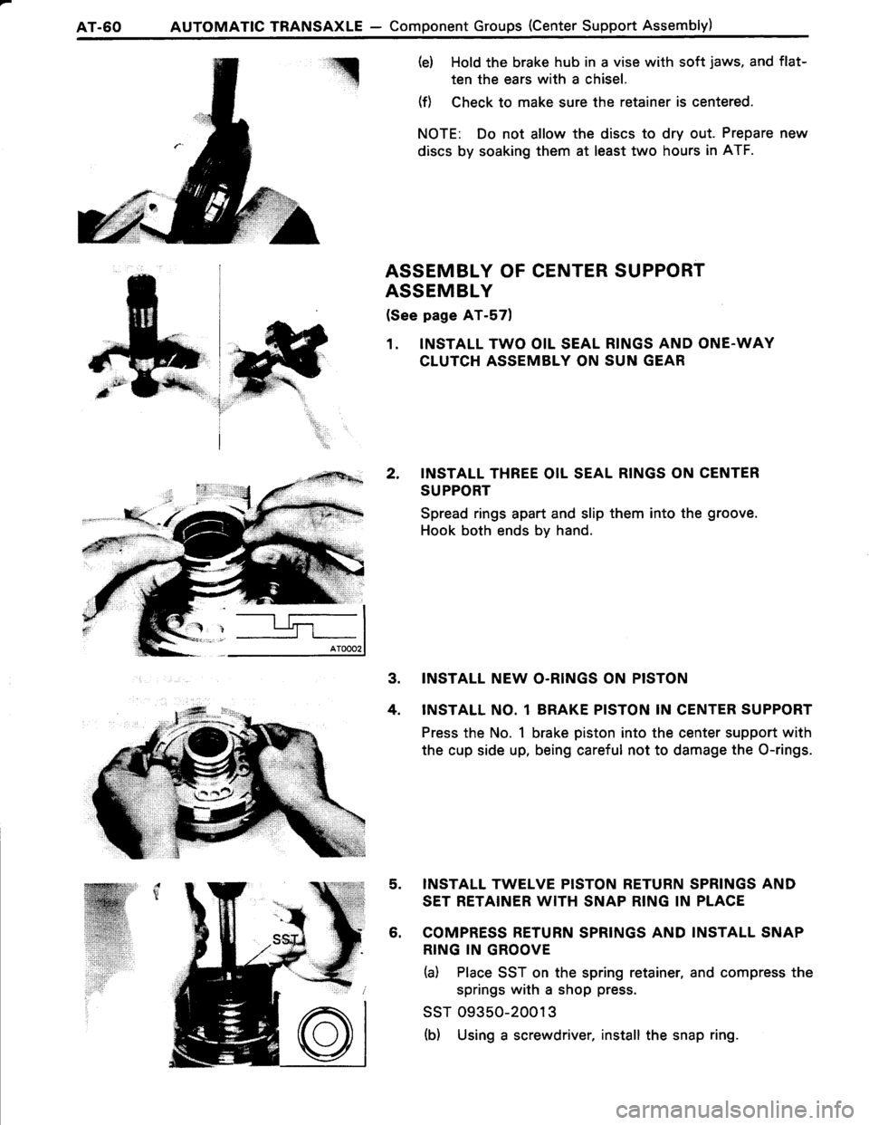 TOYOTA TERCEL 1985  Repair Manual 