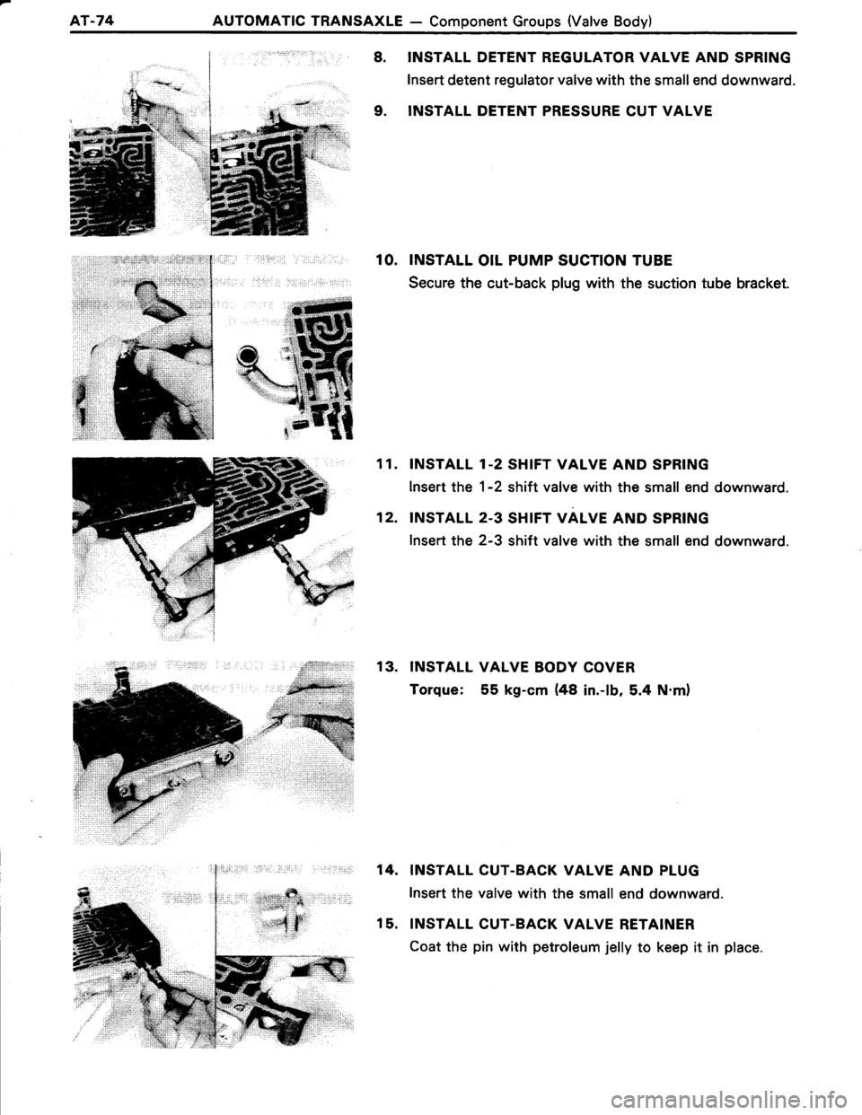TOYOTA TERCEL 1985  Repair Manual 