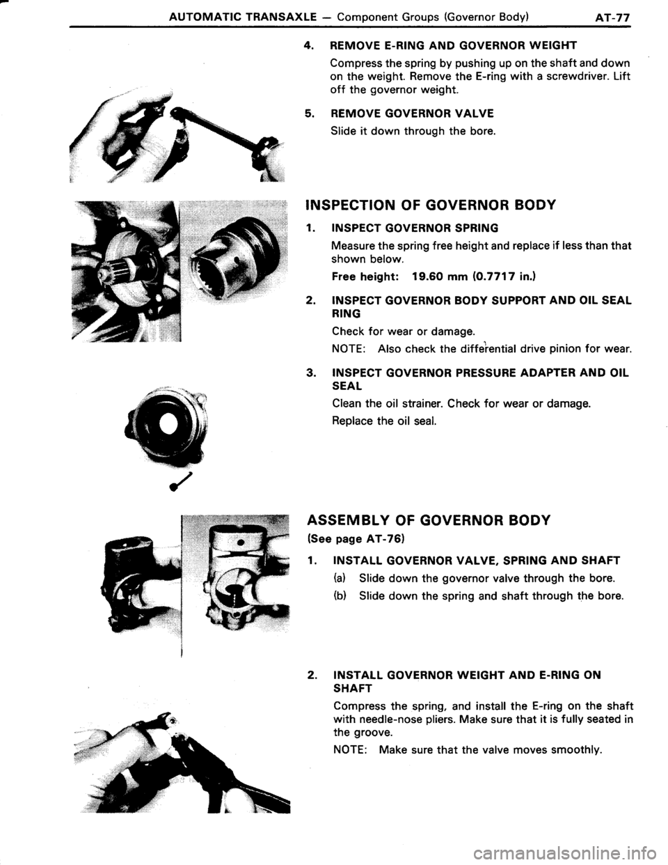 TOYOTA TERCEL 1985  Repair Manual 