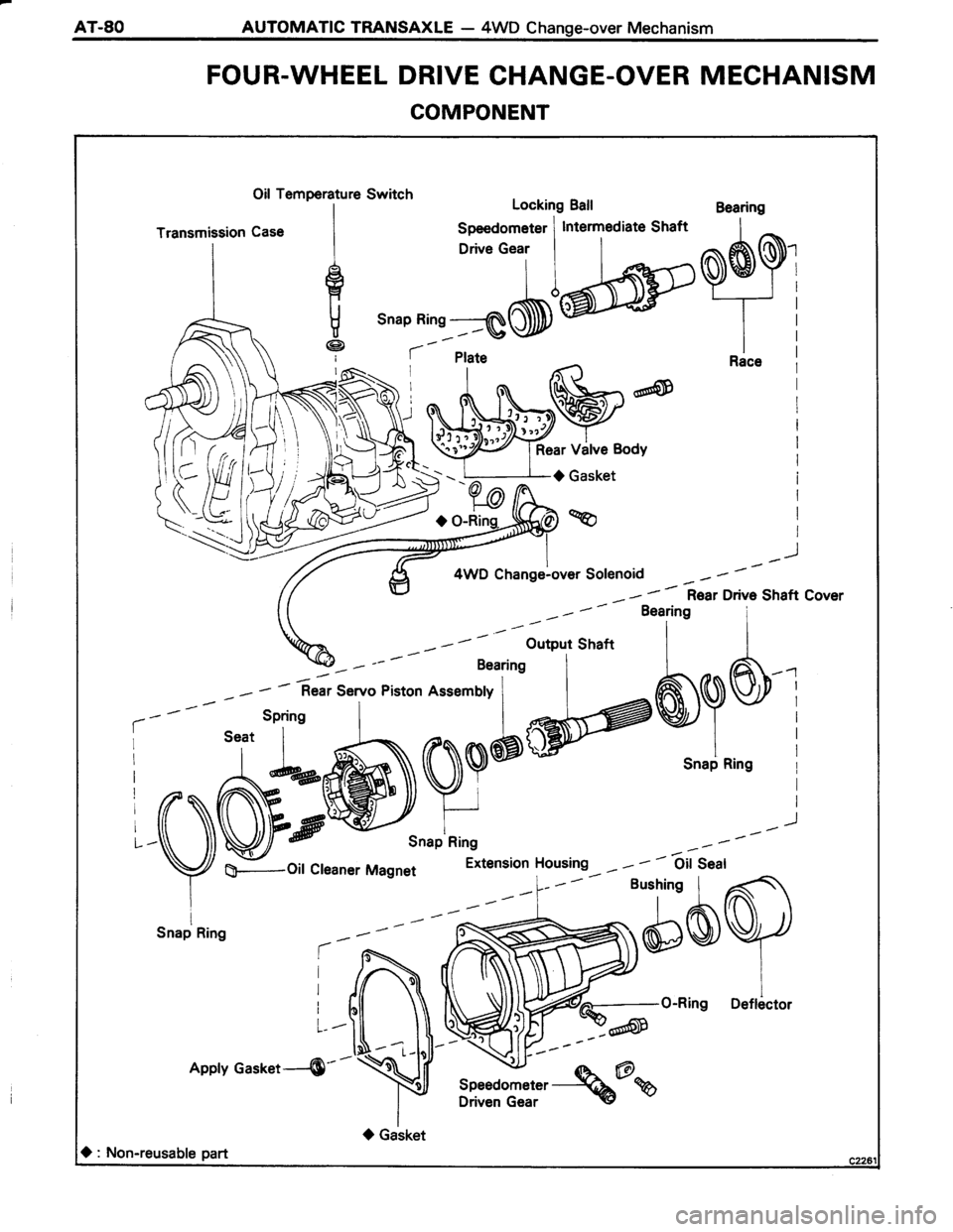 TOYOTA TERCEL 1985  Repair Manual 