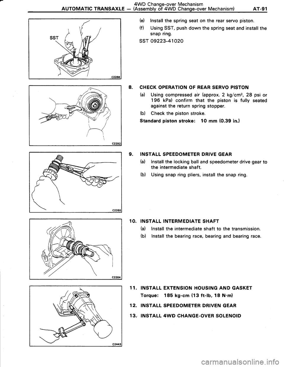 TOYOTA TERCEL 1985  Repair Manual 