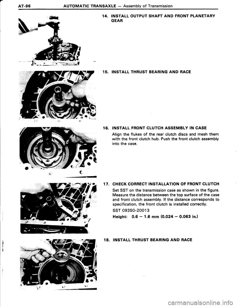 TOYOTA TERCEL 1985  Repair Manual 