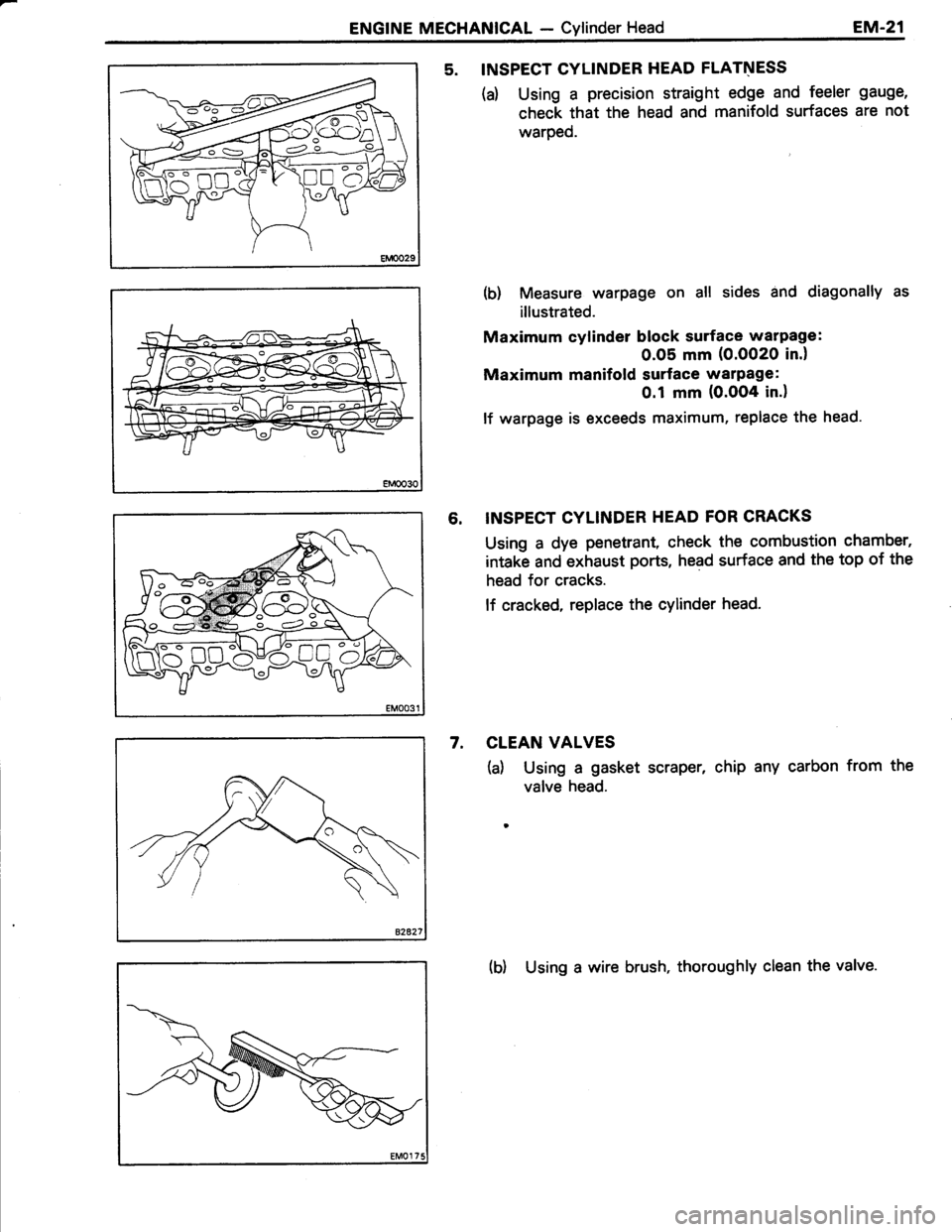 TOYOTA TERCEL 1985 Workshop Manual TOYOTA TERCEL 1985 Workshop Manual