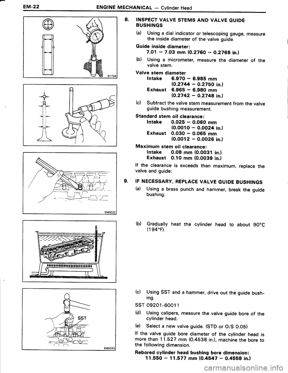 TOYOTA TERCEL 1985 Workshop Manual TOYOTA TERCEL 1985 Workshop Manual