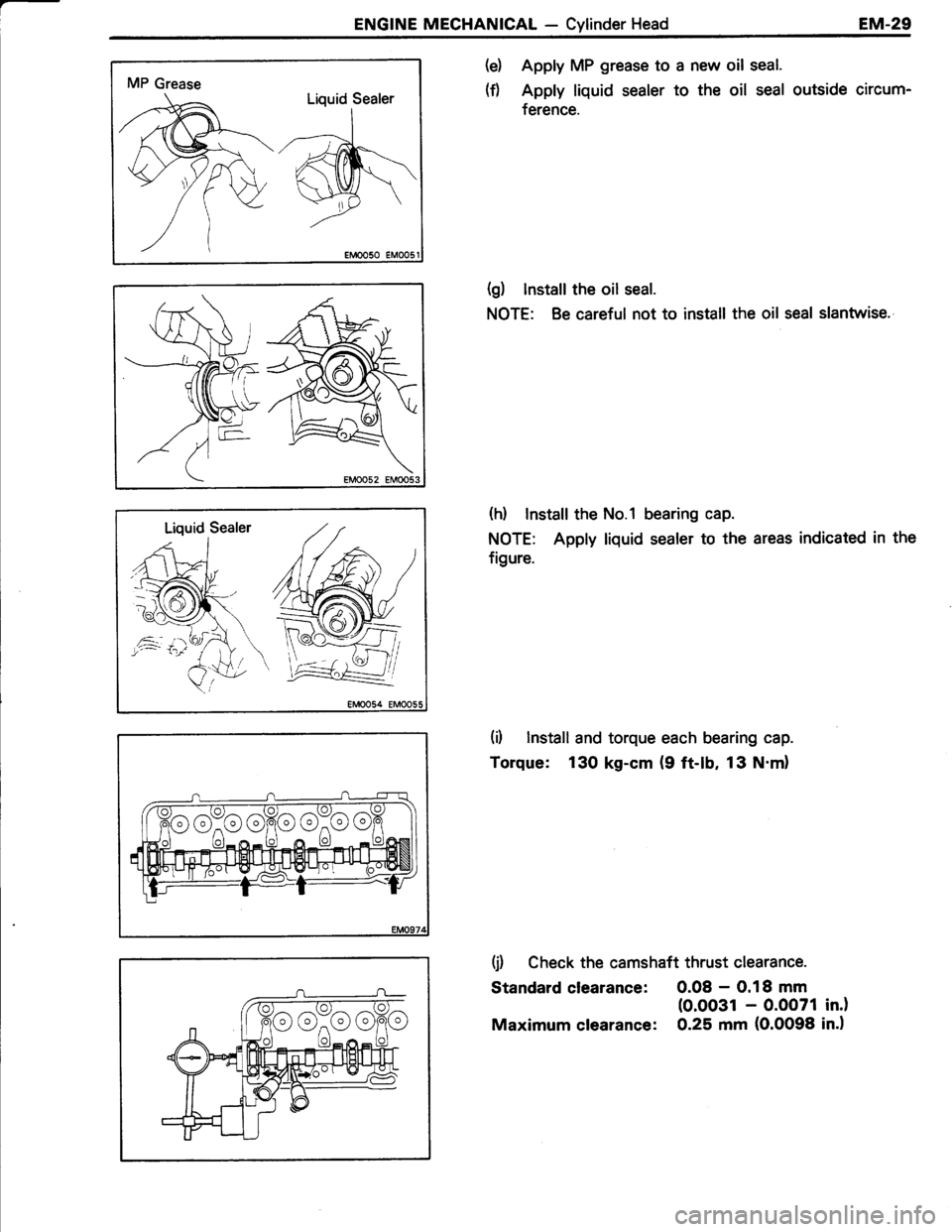TOYOTA TERCEL 1985 Workshop Manual TOYOTA TERCEL 1985 Workshop Manual