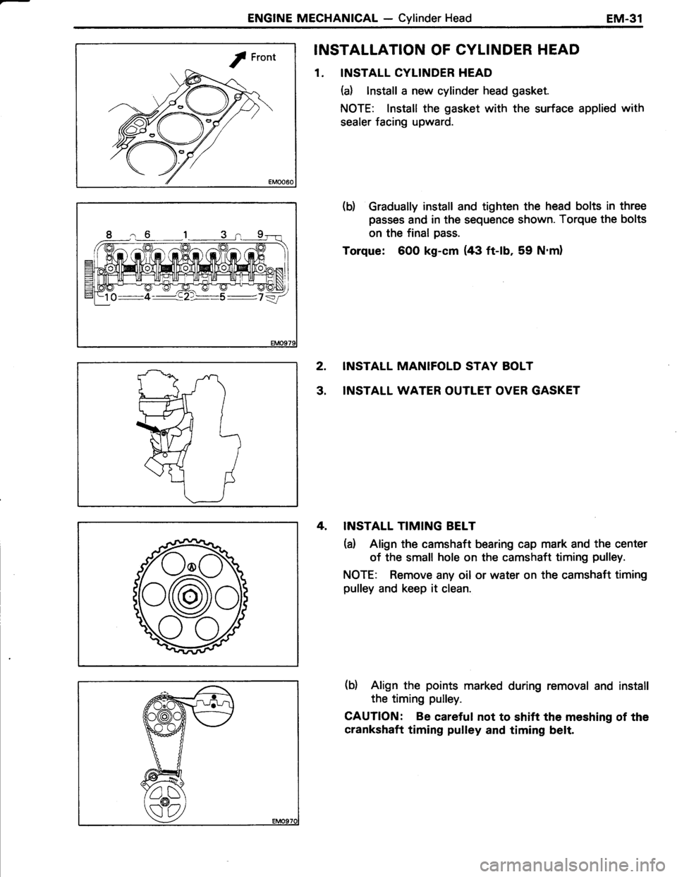 TOYOTA TERCEL 1985 Manual PDF TOYOTA TERCEL 1985 Manual PDF