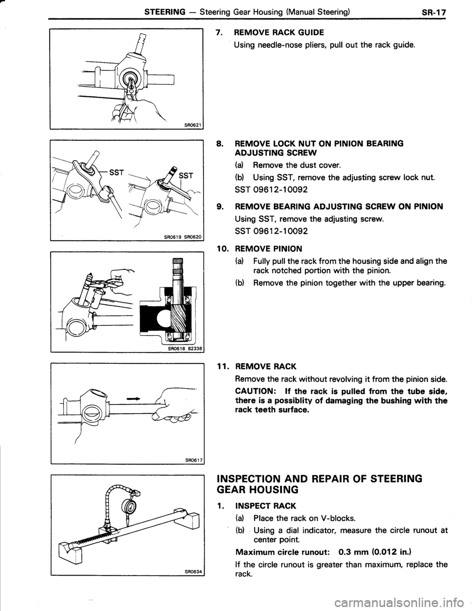 TOYOTA TERCEL 1985  Repair Manual 