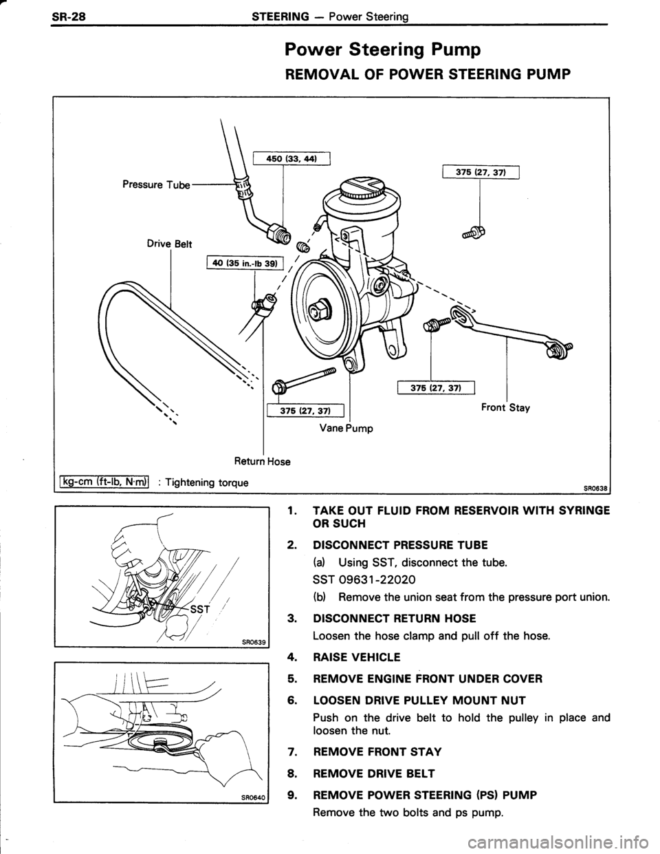 TOYOTA TERCEL 1985 Repair Manual TOYOTA TERCEL 1985 Repair Manual