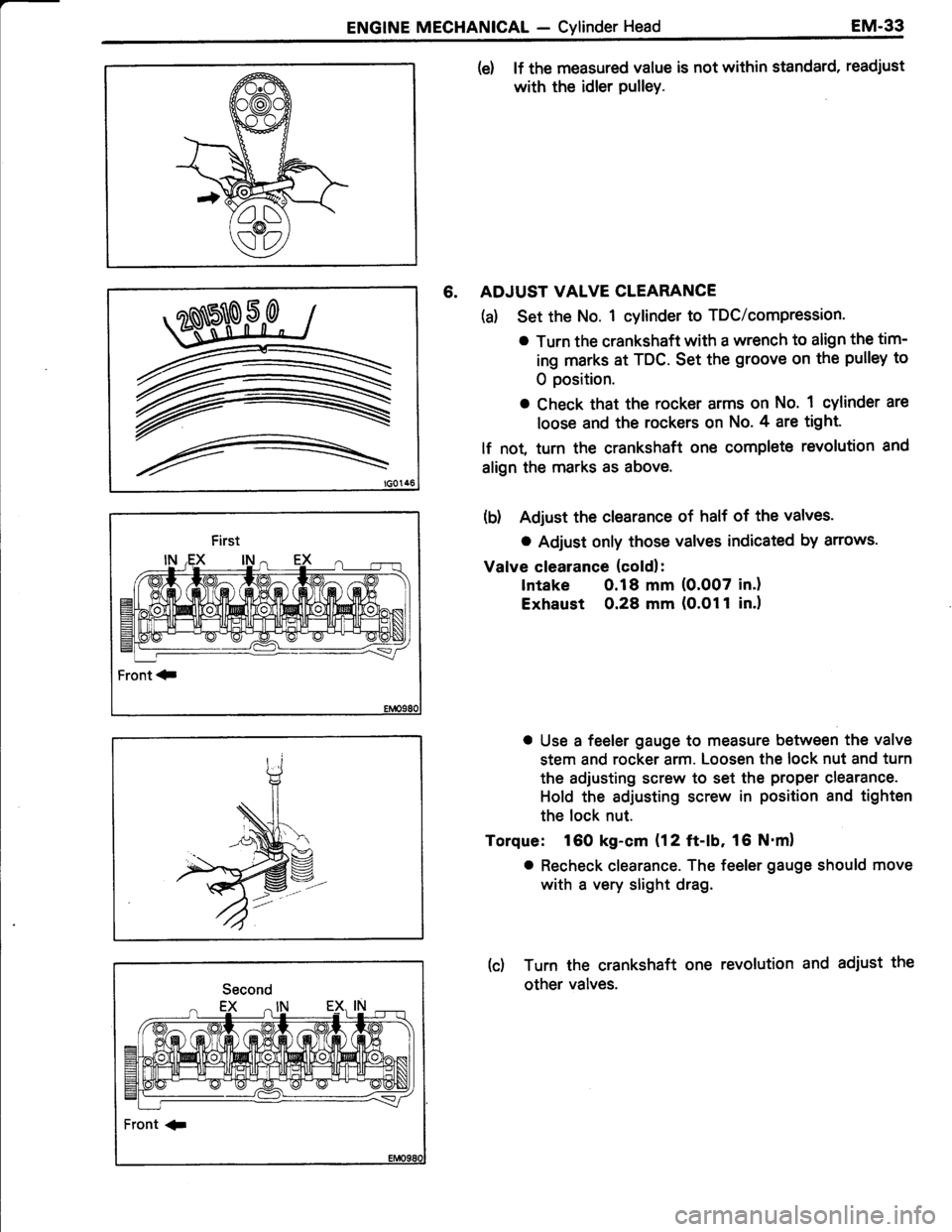 TOYOTA TERCEL 1985 Manual PDF TOYOTA TERCEL 1985 Manual PDF