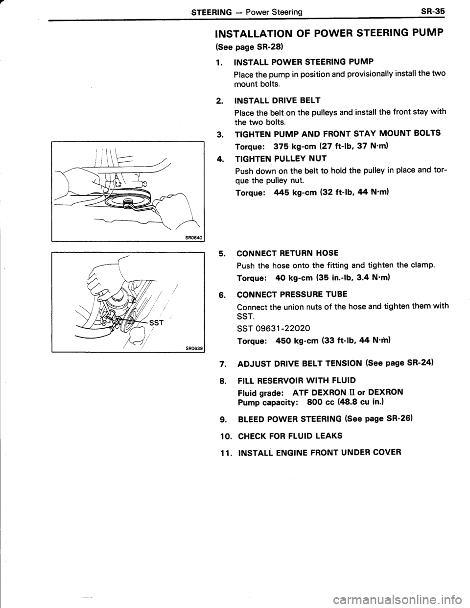 TOYOTA TERCEL 1985 Repair Manual TOYOTA TERCEL 1985 Repair Manual