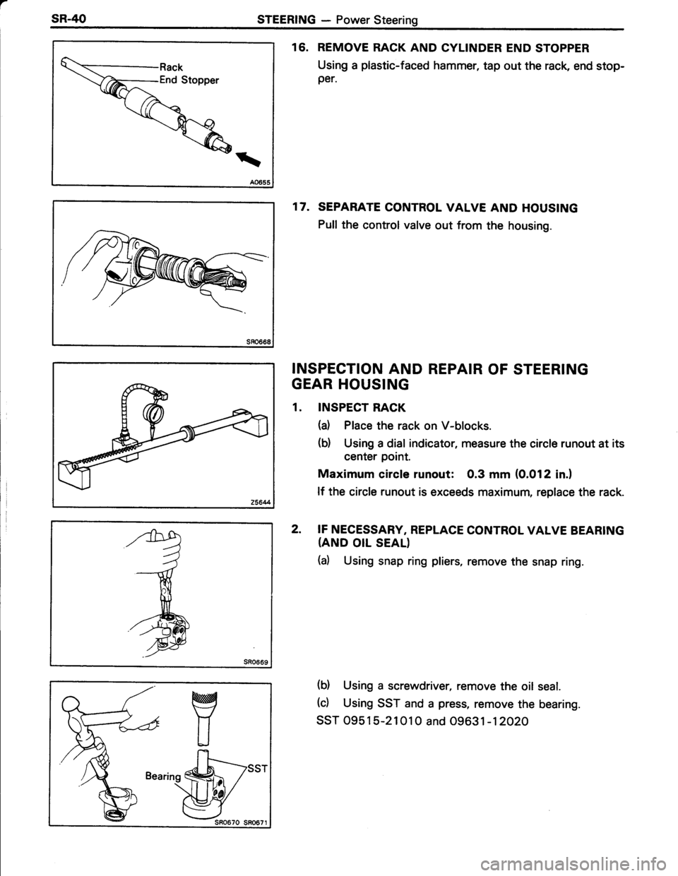 TOYOTA TERCEL 1985  Repair Manual 
