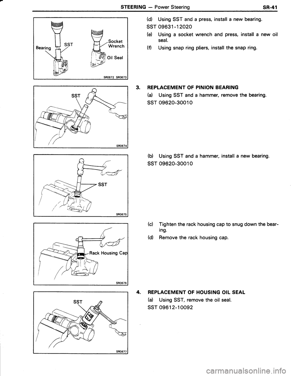 TOYOTA TERCEL 1985  Repair Manual 