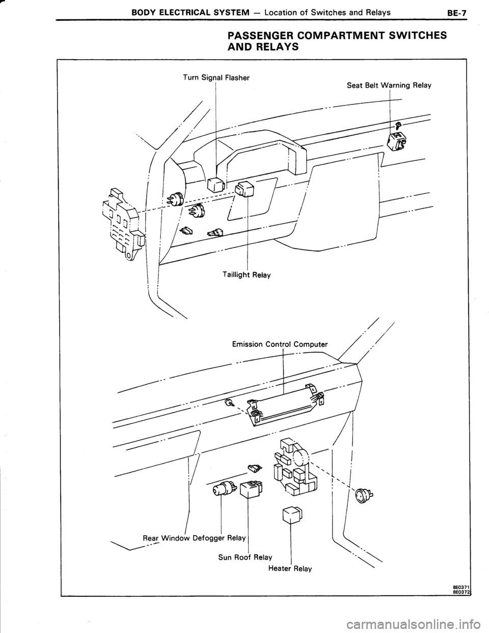 TOYOTA TERCEL 1985 Repair Manual TOYOTA TERCEL 1985 Repair Manual
