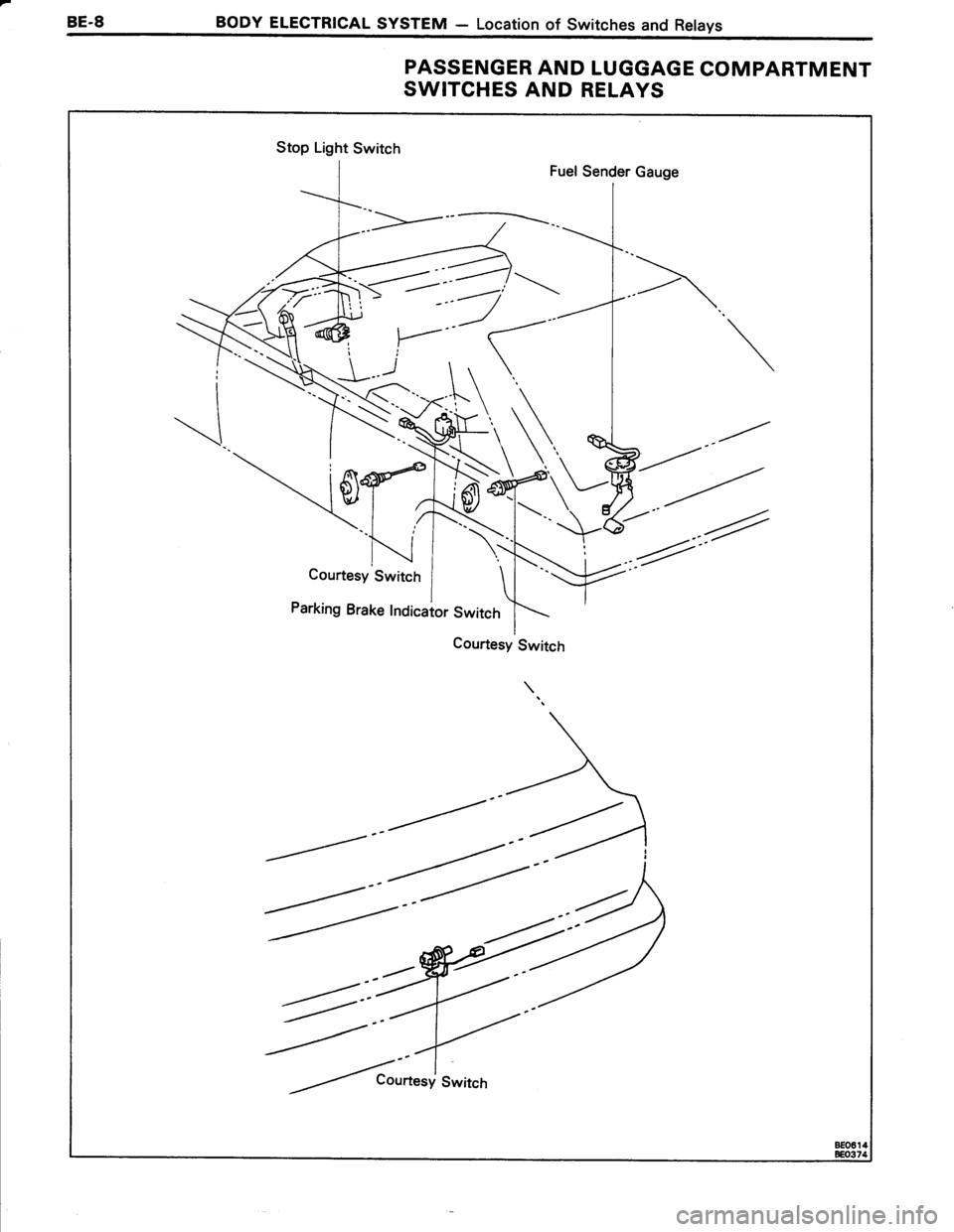 TOYOTA TERCEL 1985 Repair Manual TOYOTA TERCEL 1985 Repair Manual