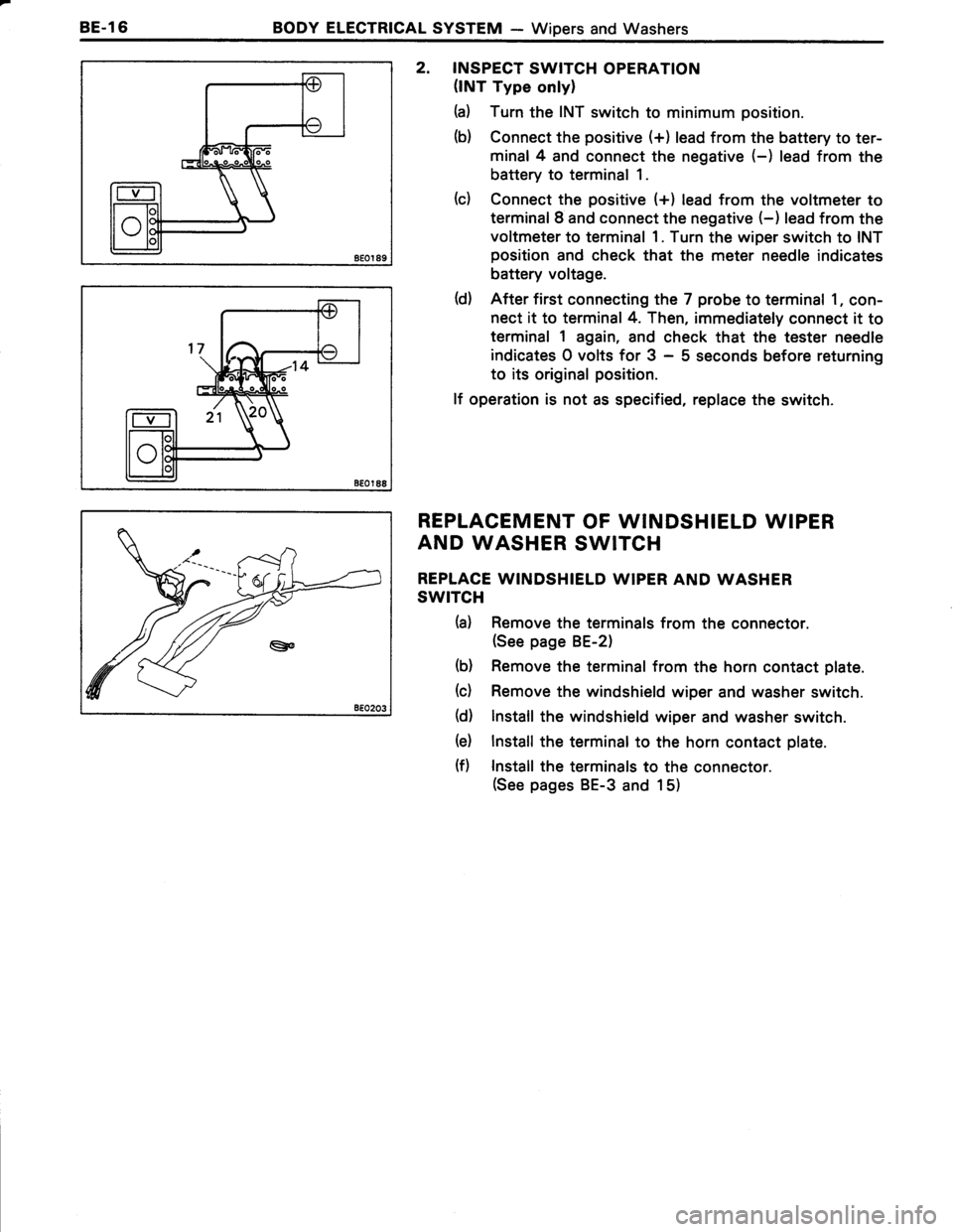 TOYOTA TERCEL 1985 Repair Manual TOYOTA TERCEL 1985 Repair Manual