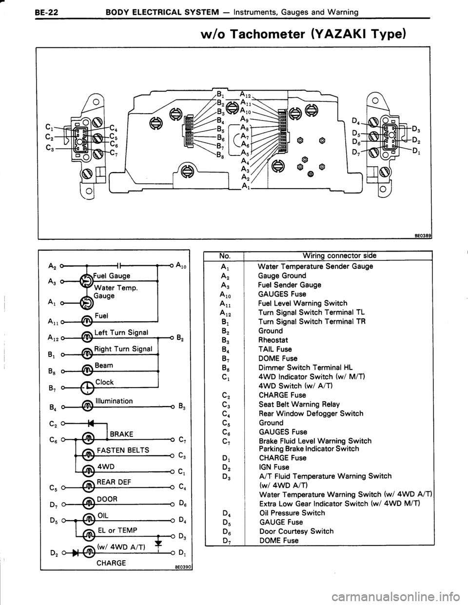 TOYOTA TERCEL 1985 Repair Manual TOYOTA TERCEL 1985 Repair Manual