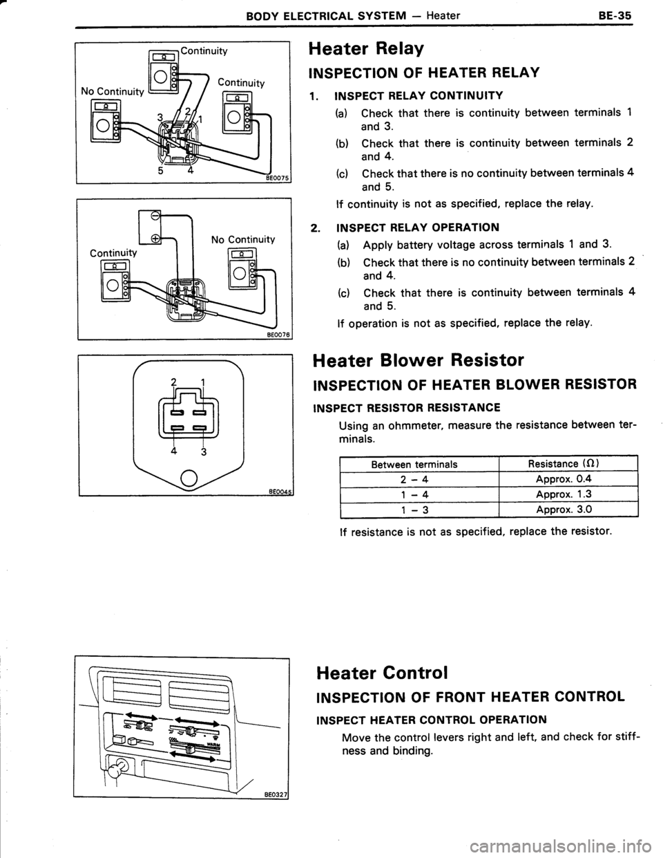 TOYOTA TERCEL 1985 Repair Manual TOYOTA TERCEL 1985 Repair Manual