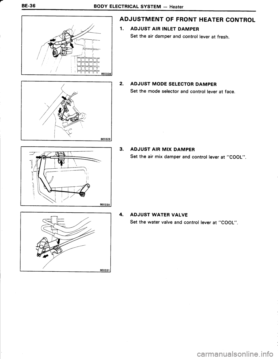 TOYOTA TERCEL 1985 Repair Manual TOYOTA TERCEL 1985 Repair Manual