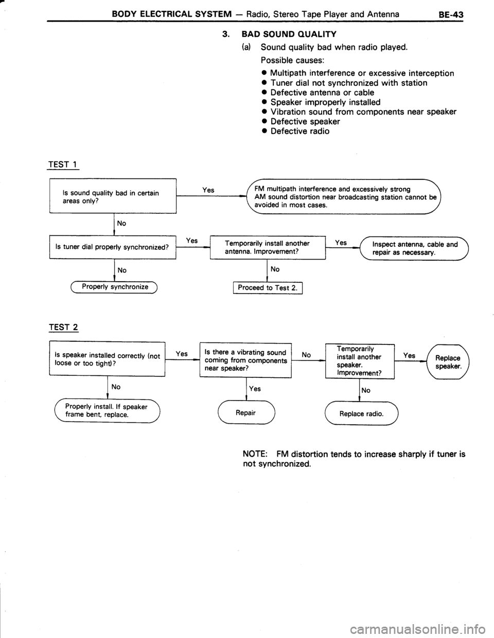 TOYOTA TERCEL 1985 Repair Manual TOYOTA TERCEL 1985 Repair Manual