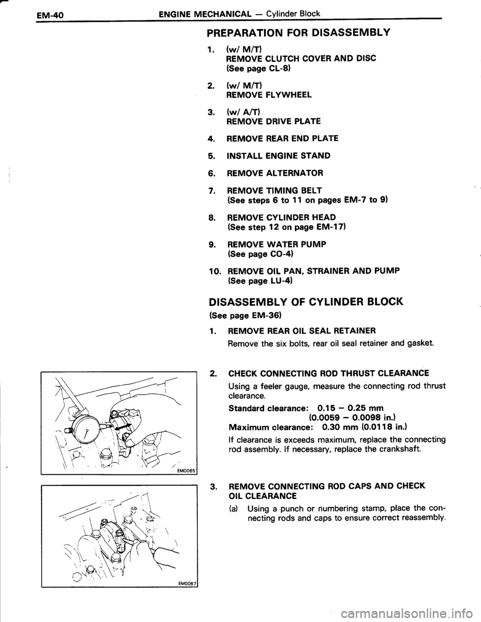 TOYOTA TERCEL 1985 Manual PDF 