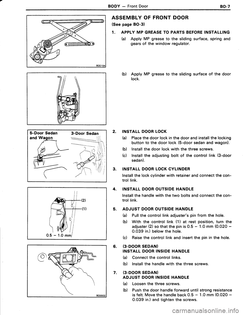 TOYOTA TERCEL 1985 Repair Manual TOYOTA TERCEL 1985 Repair Manual