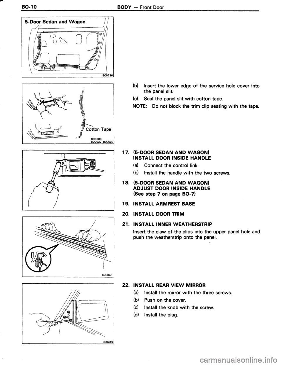 TOYOTA TERCEL 1985 Repair Manual TOYOTA TERCEL 1985 Repair Manual